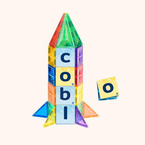 Coblo Toppers Letters - 60 stuks