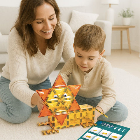 Nieuw: Coblo Bouwkaarten -32 stuks