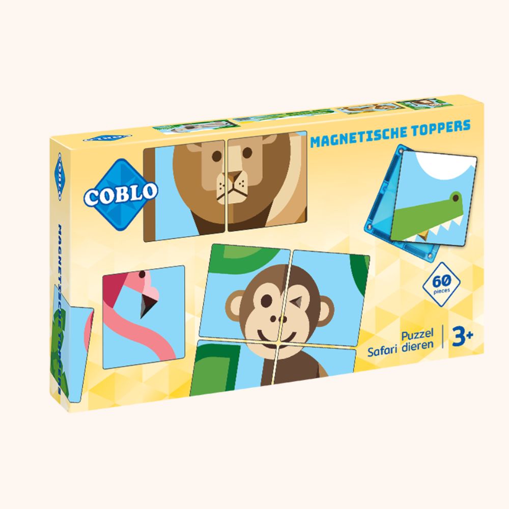Coblo Toppers Dieren - 60 stuk