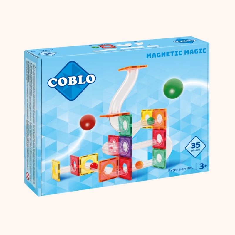 Coblo Classic Knikkerbaan - Uitbreiding 35 stuks