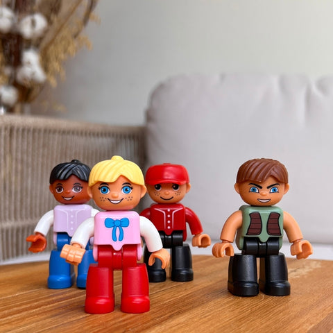 Coblo Mini Figuren - 4 stuks