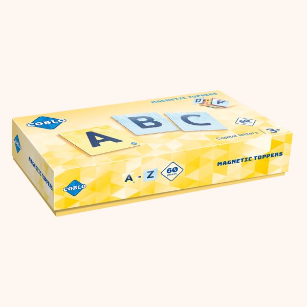 Coblo Toppers Hoofdletters - 60 stuks