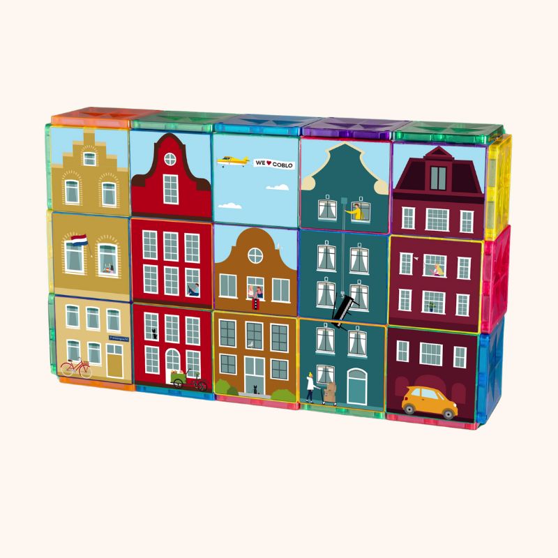 Coblo Toppers Little Amsterdam - 60 stuks