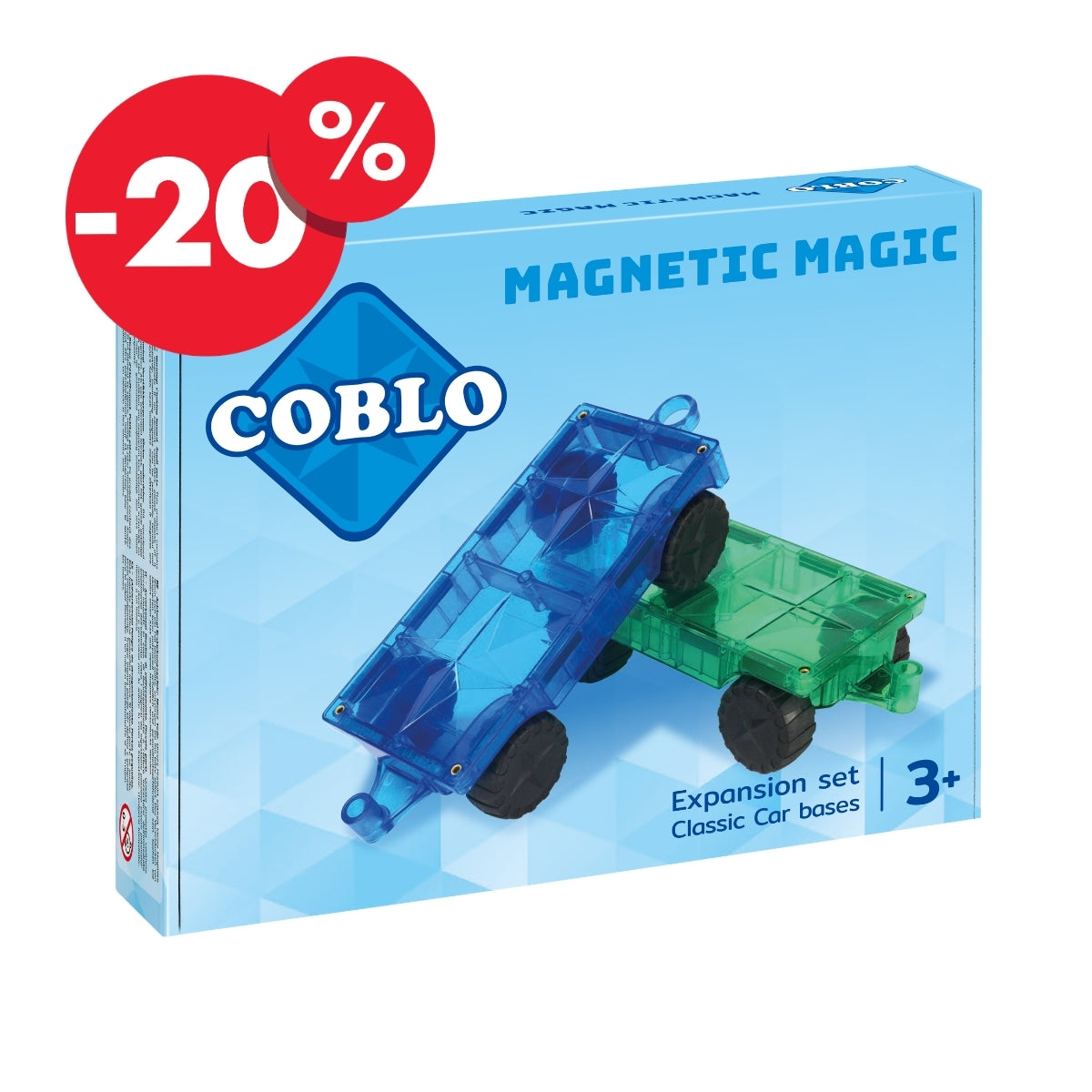 Coblo Classic Auto-Untergestelle - 2 Stück