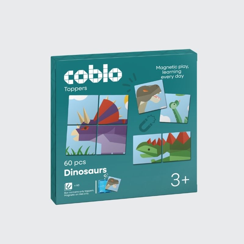 Coblo Toppers Dinosaurs - 60 stuks
