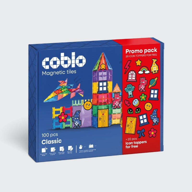 Promopack met 20 Gratis Icoon Toppers