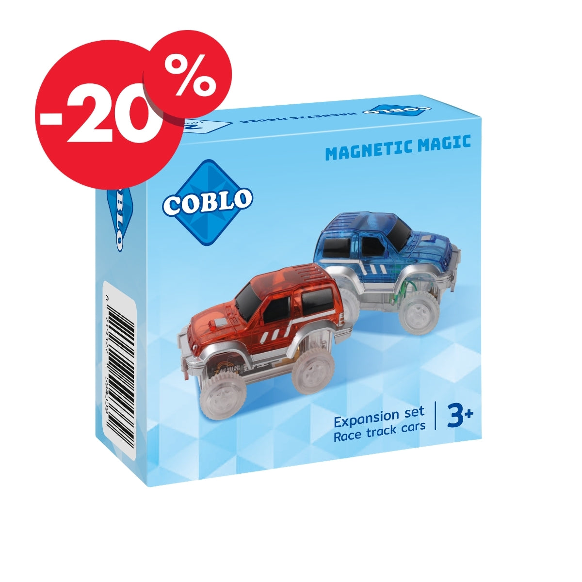 Coblo Race Track - expansion set of loose cars