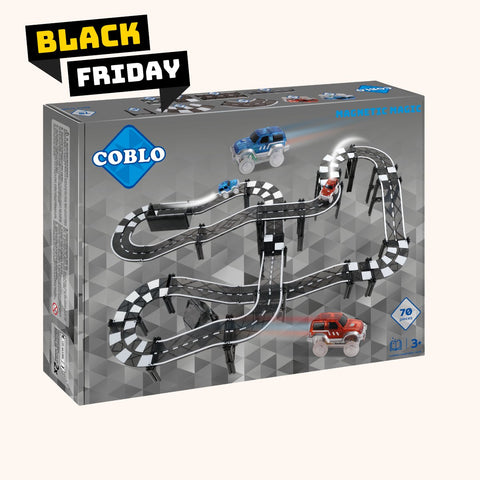 Coblo Zwarte Racebaan - 70 stuks