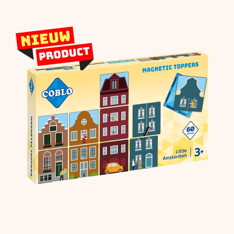 Nieuw: Coblo Toppers Little Amsterdam - 60 stuks