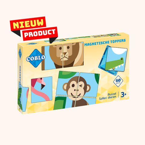 Nieuw: Coblo Toppers Dieren - 60 stuks