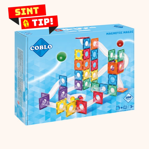 Coblo Classic Knikkerbaan - 100 stuks