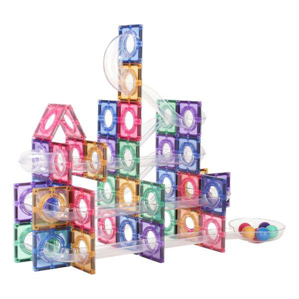 Coblo Knikkerbaan - Pastel - 100 stuks