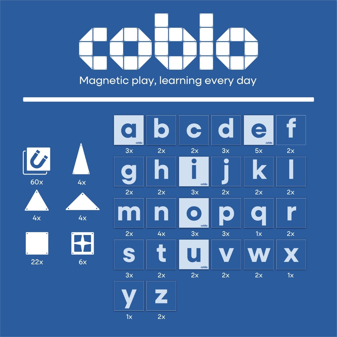 Coblo Mini - Classic met Letter Toppers