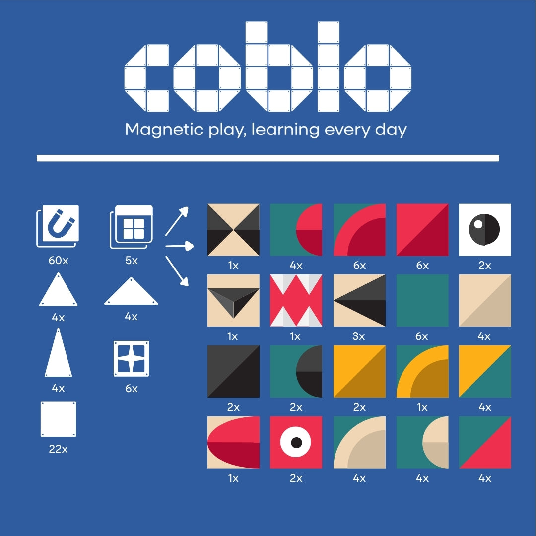 Coblo Mini - Classic met Mozaïek Toppers