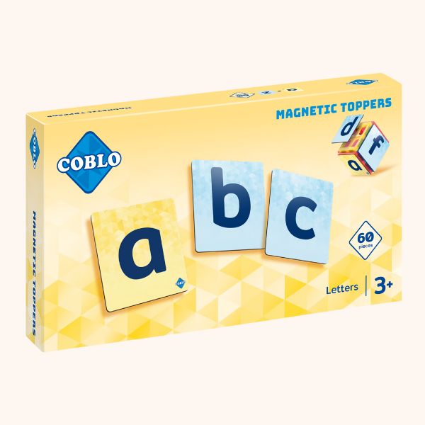 Coblo Toppers Letters - 60 stuks