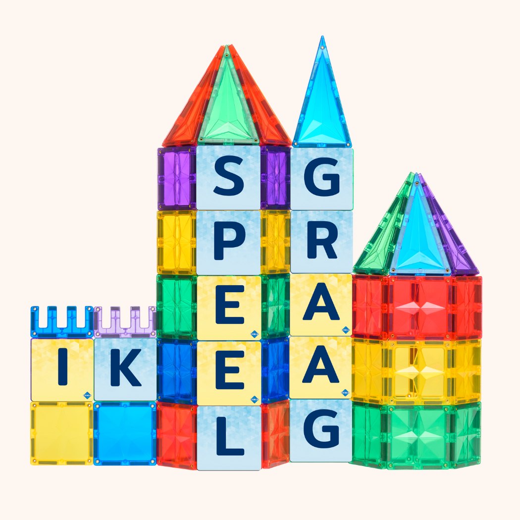 Coblo Toppers Hoofdletters - 60 stuks