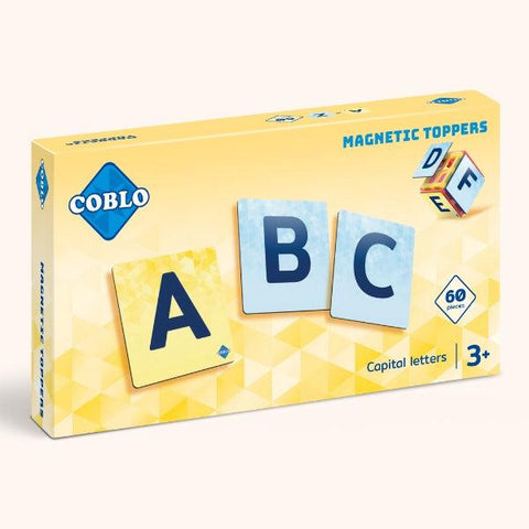 Coblo Toppers Capital letters - 60 pieces