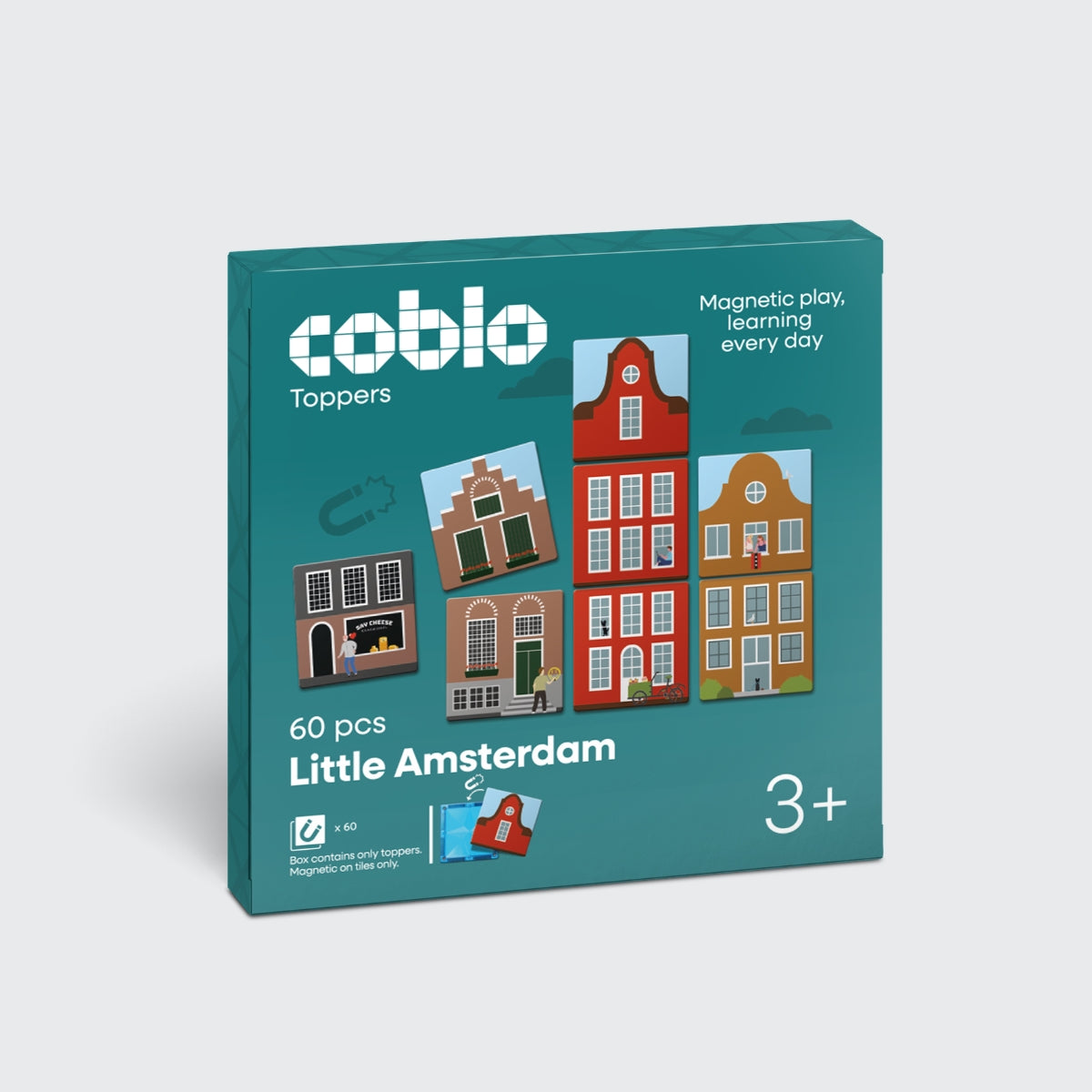 Coblo Toppers Little Amsterdam - 60 stuks