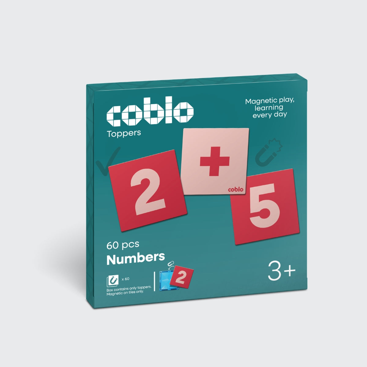 Coblo Toppers Cijfers - 60 stuks