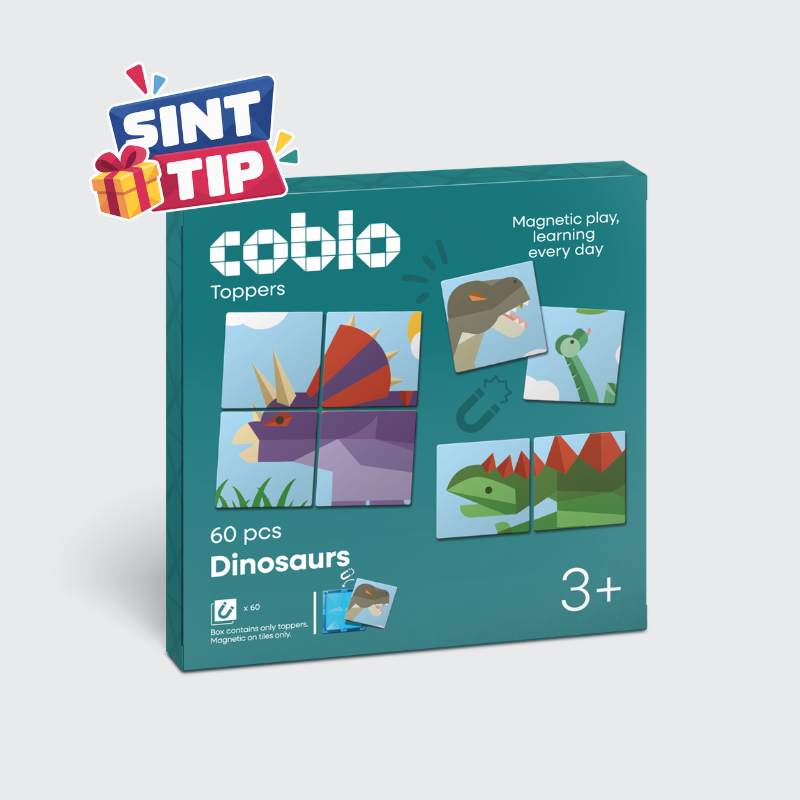 Coblo Toppers Dinosaurus - 60 stuks