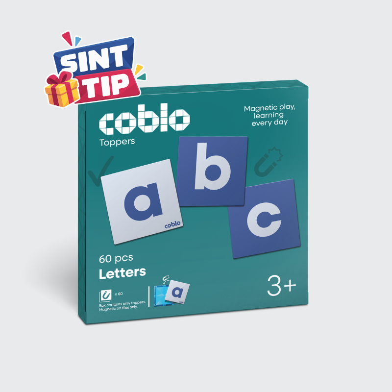 Coblo Toppers Letters - 60 stuks