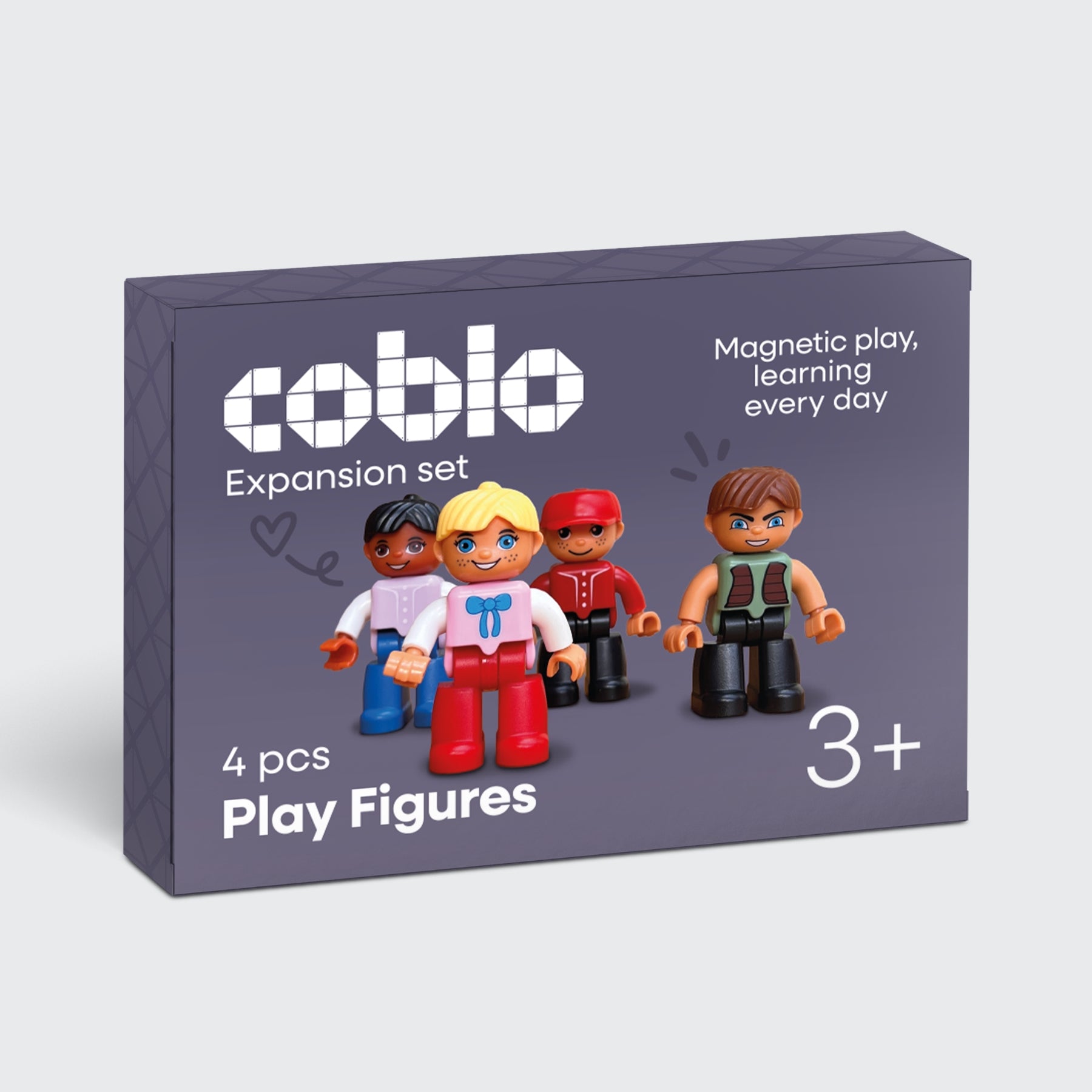 Coblo Mini Figuren - 4 stuks