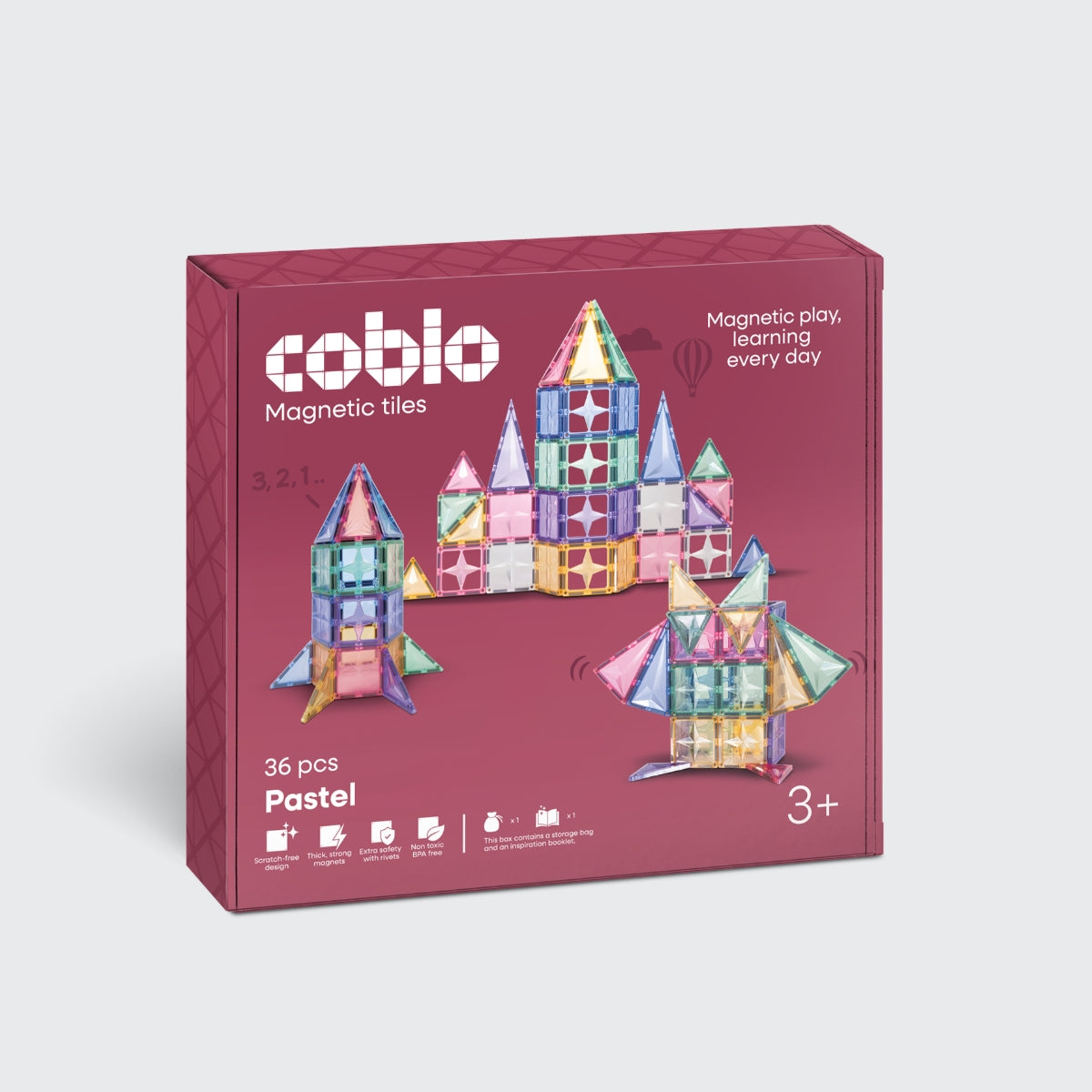 Coblo Pastel - 36 stuks