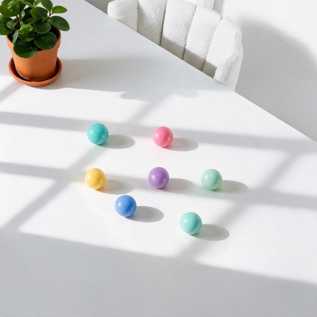 Coblo Pastel Knikkerbaan - 100 stuks