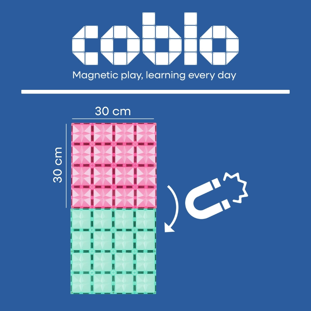 Coblo Pastel Basisplaten - 2 stuks