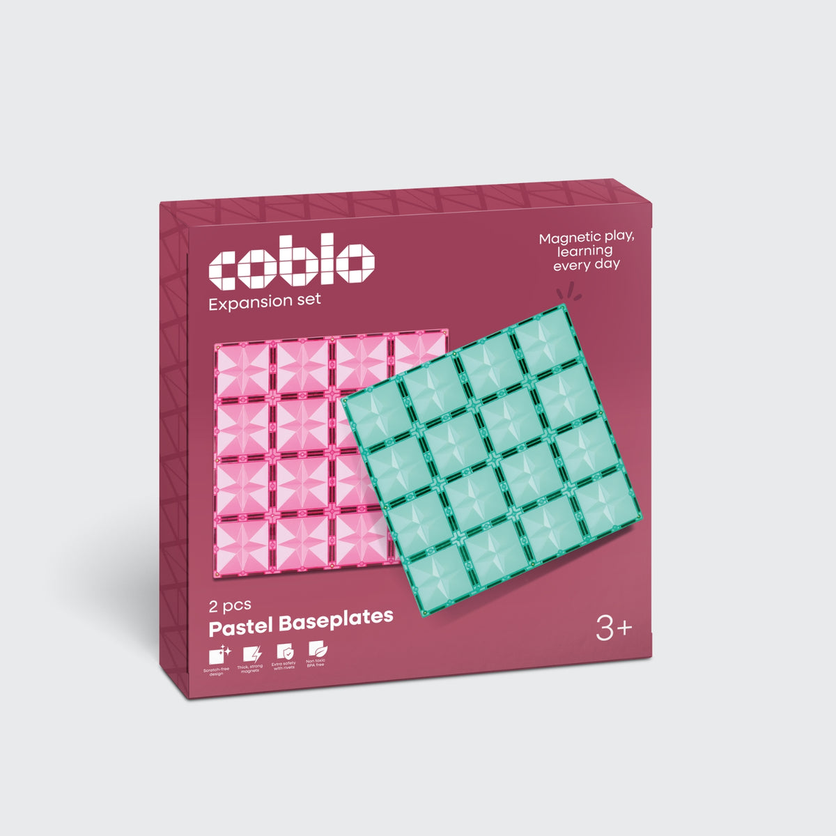 Coblo Pastel Basisplaten - 2 stuks