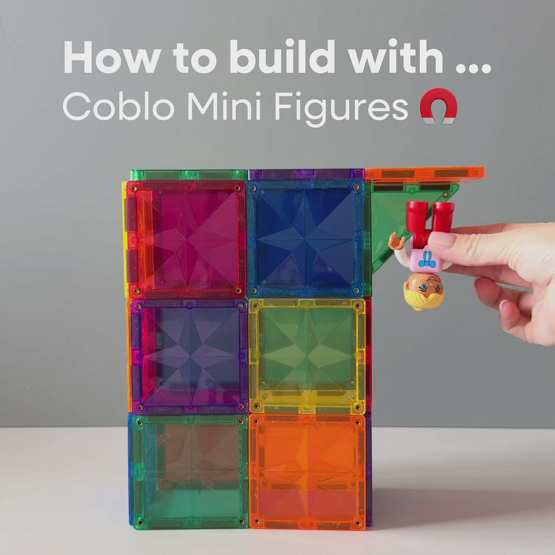 Coblo Mini Figuren - 4 stuks