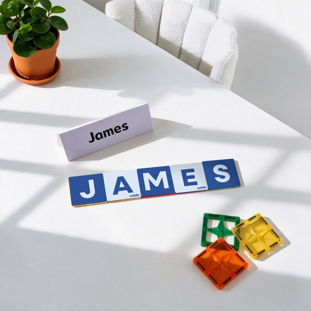 Coblo Toppers Hoofdletters - 60 stuks