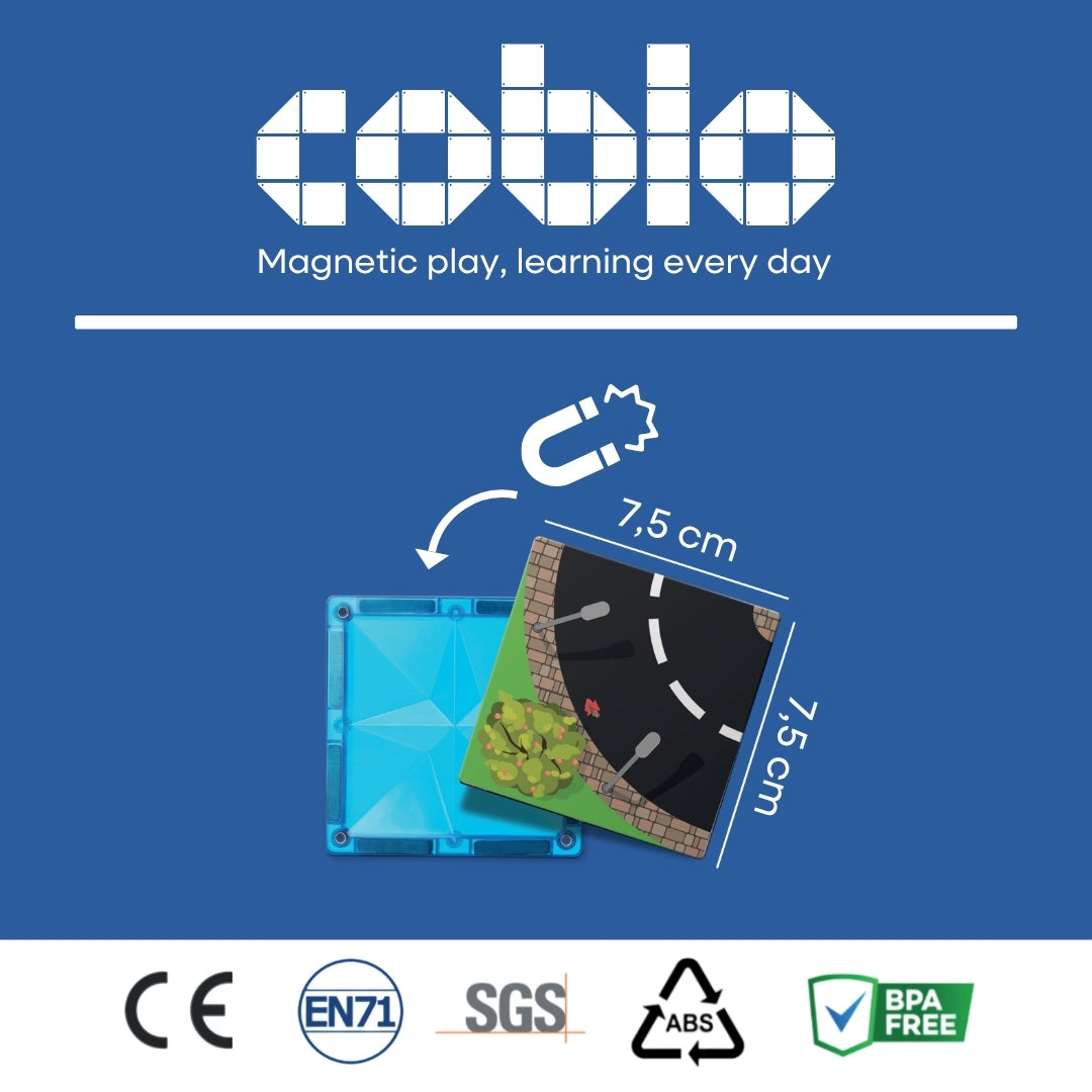 Coblo Toppers Wegen - 60 stuks